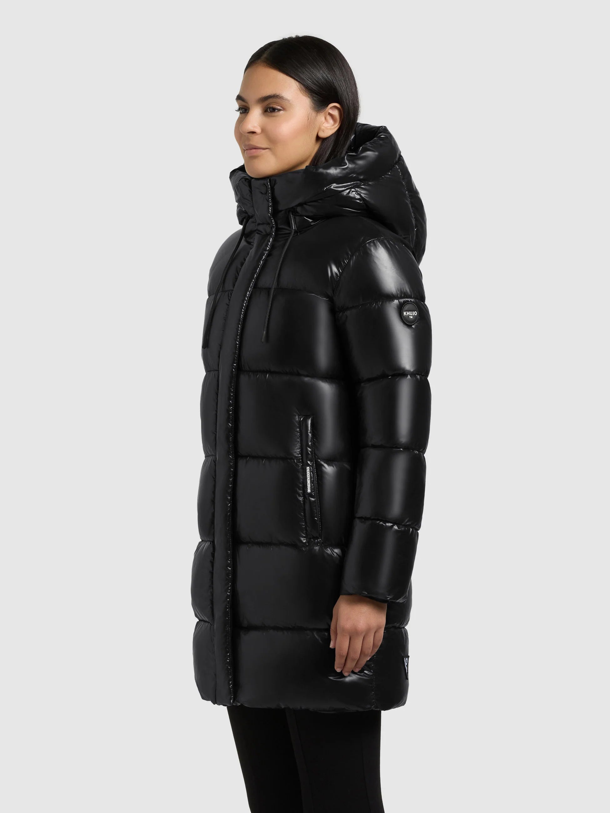 Khujo | Mantel JANOU | 200 black