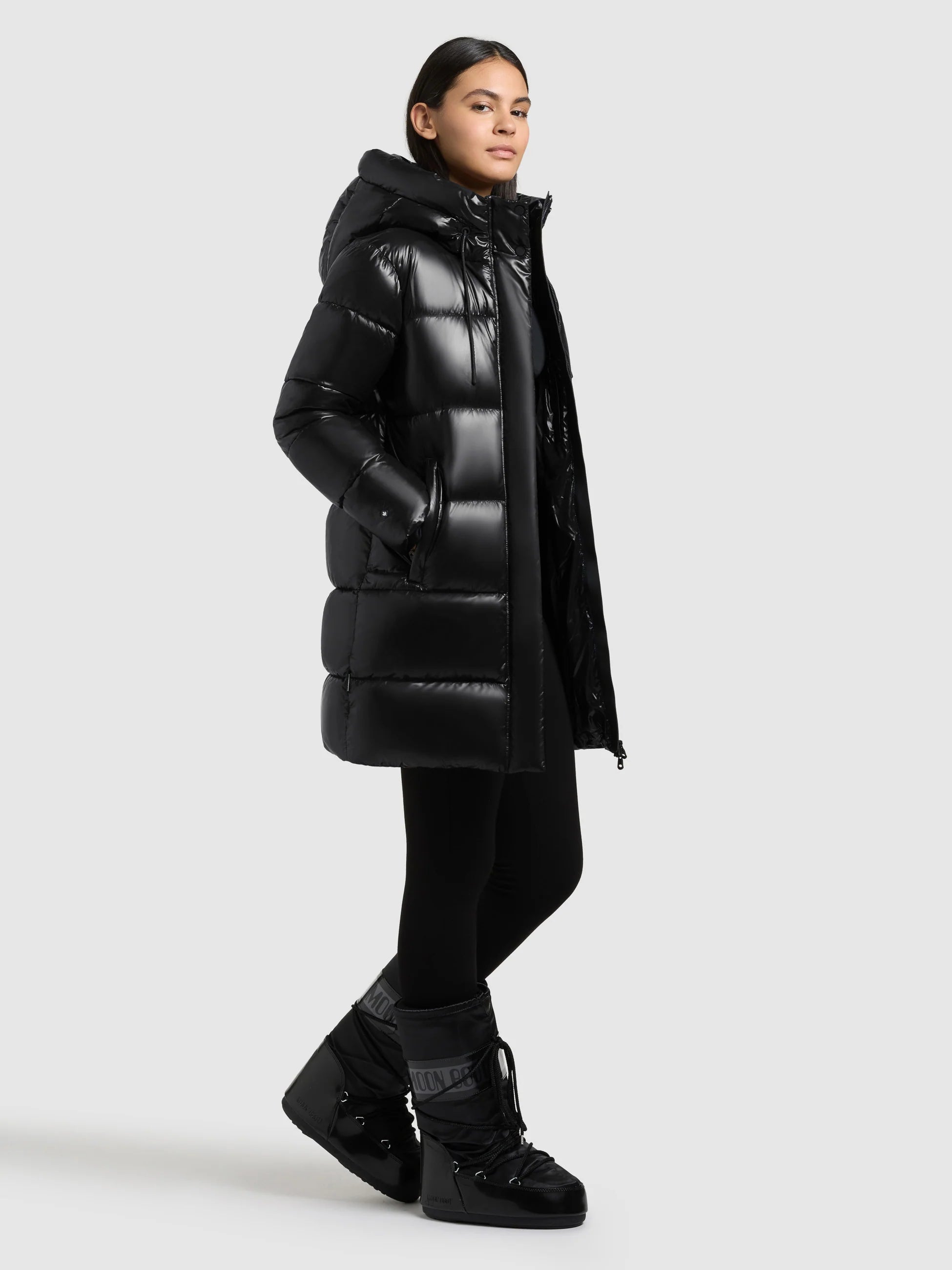 Khujo | Mantel JANOU | 200 black