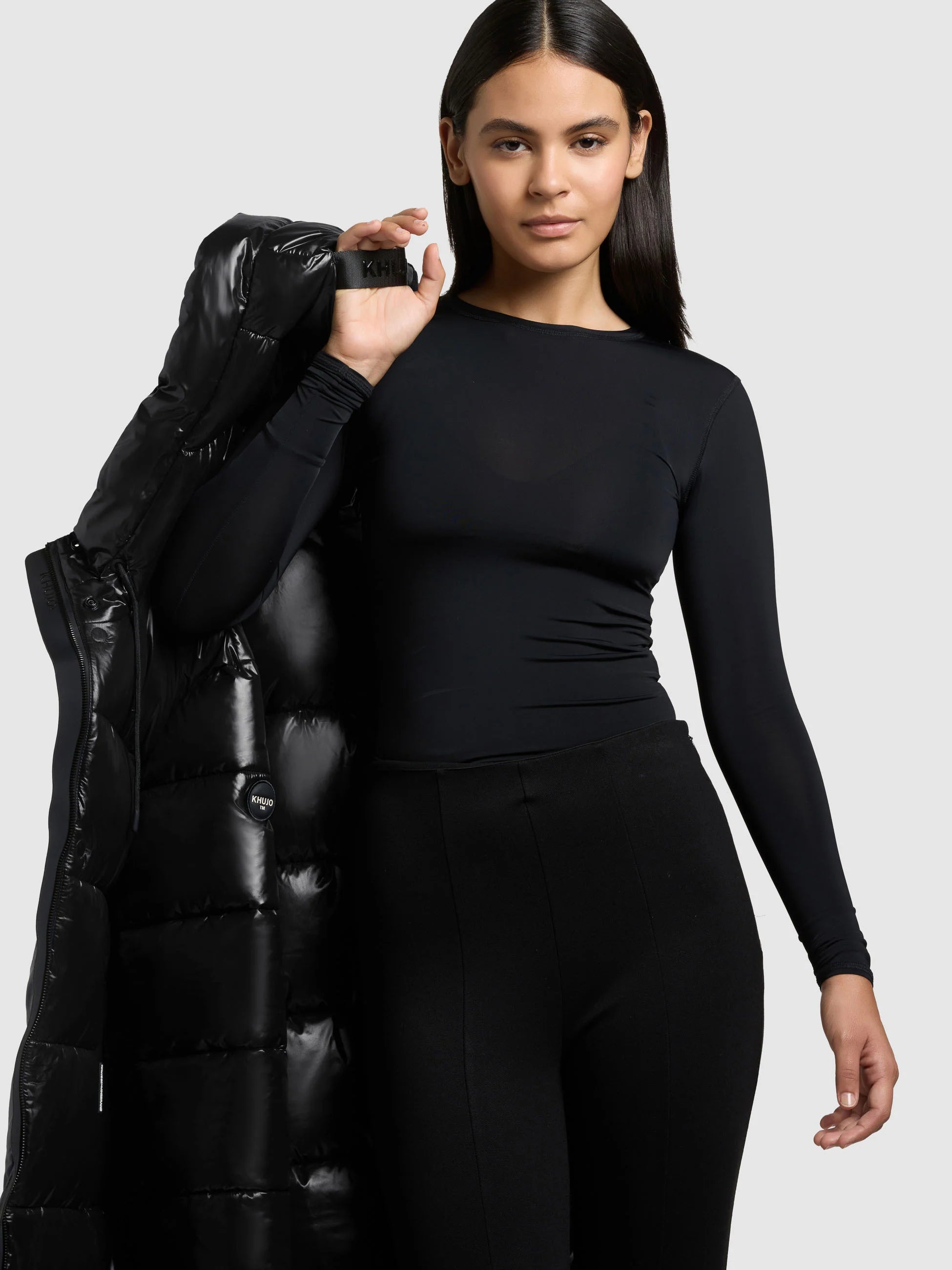 Khujo | Mantel JANOU | 200 black