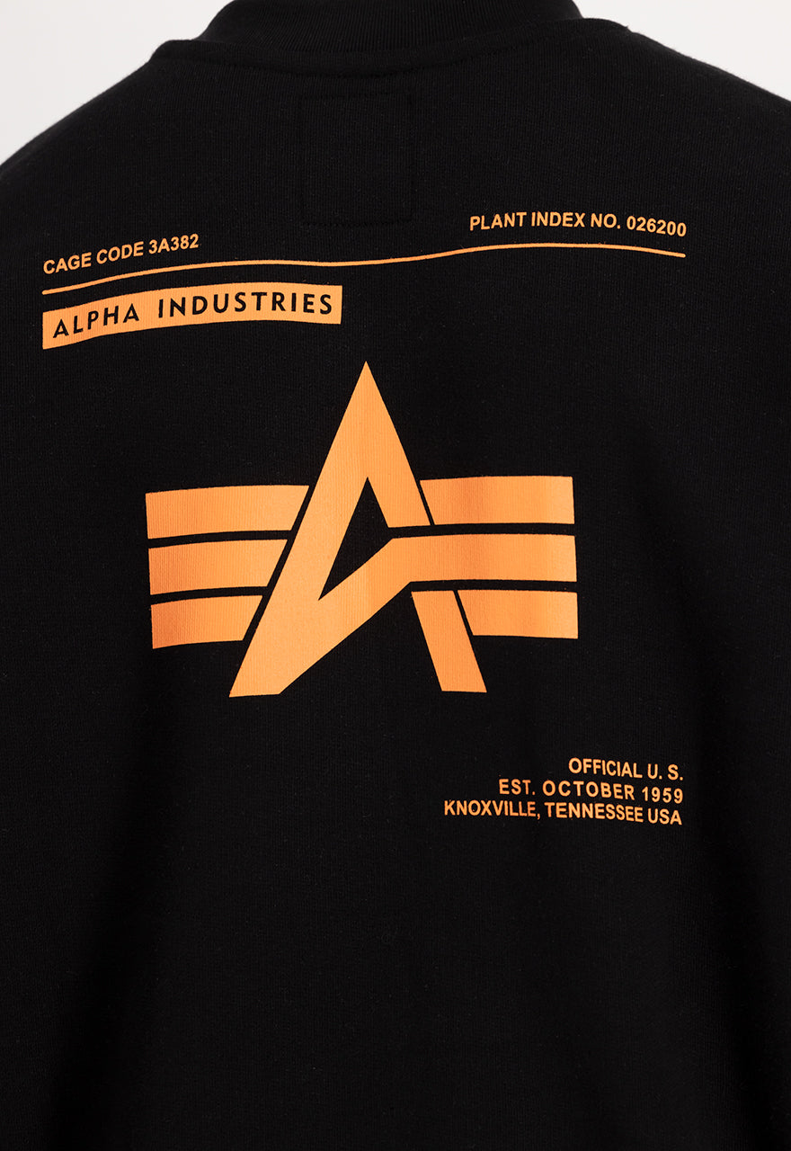 Alpha Industries | Logo BP Sweater  | 03 black