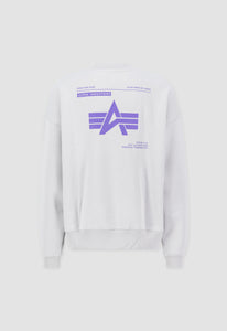 Alpha Industries | Logo BP Sweater | 666 pastel gray