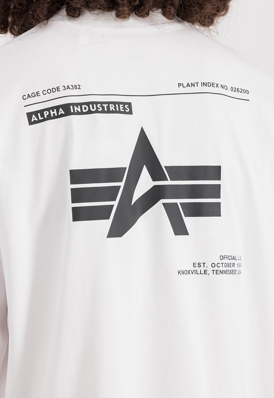 Alpha Industries | Logo BP T  | 09 White