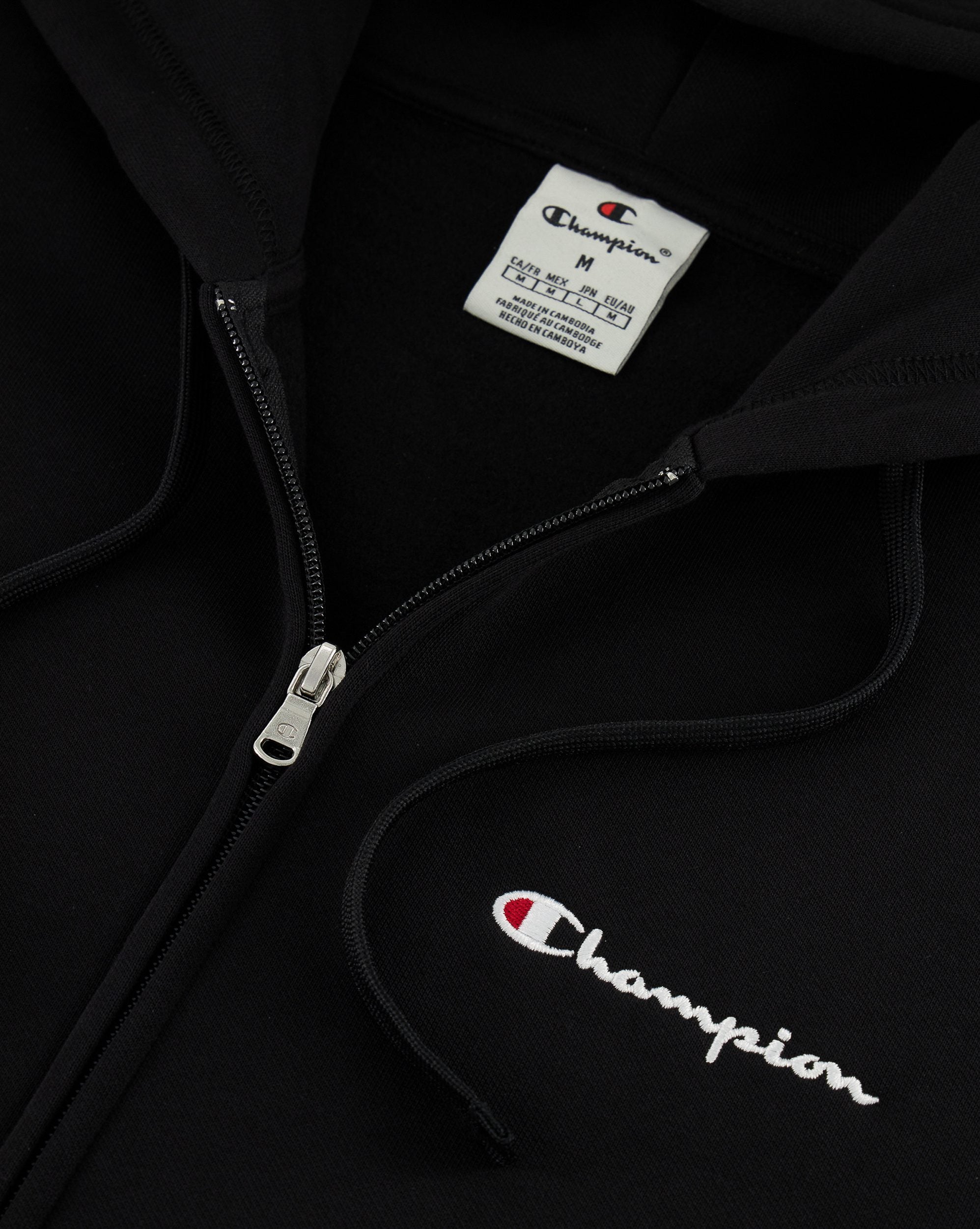 Champion | Full Zip Hoodie Sweatshirt | KK001 NBK