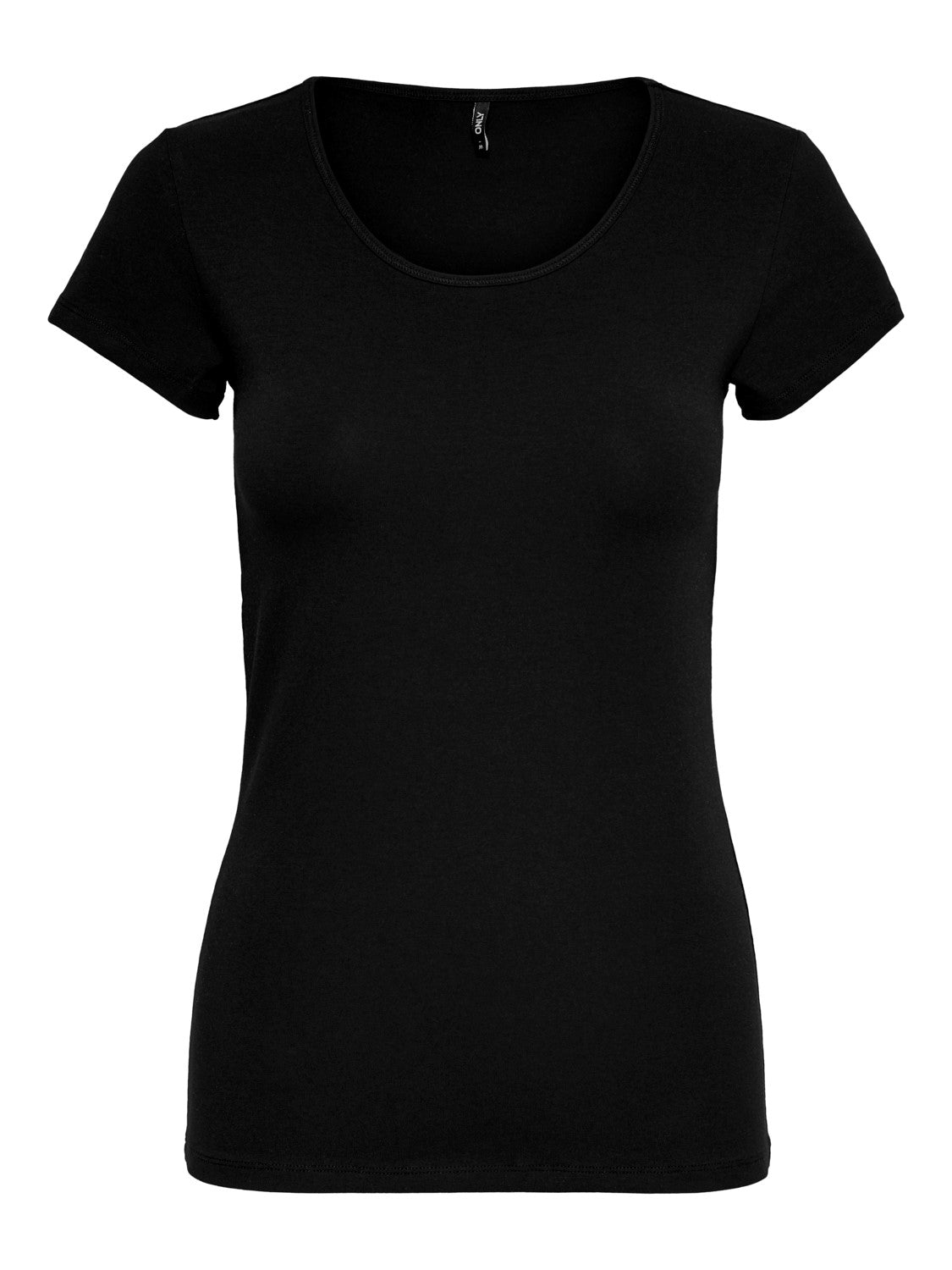 ONLY |  LIVE LOVE O-Neck Top | Black