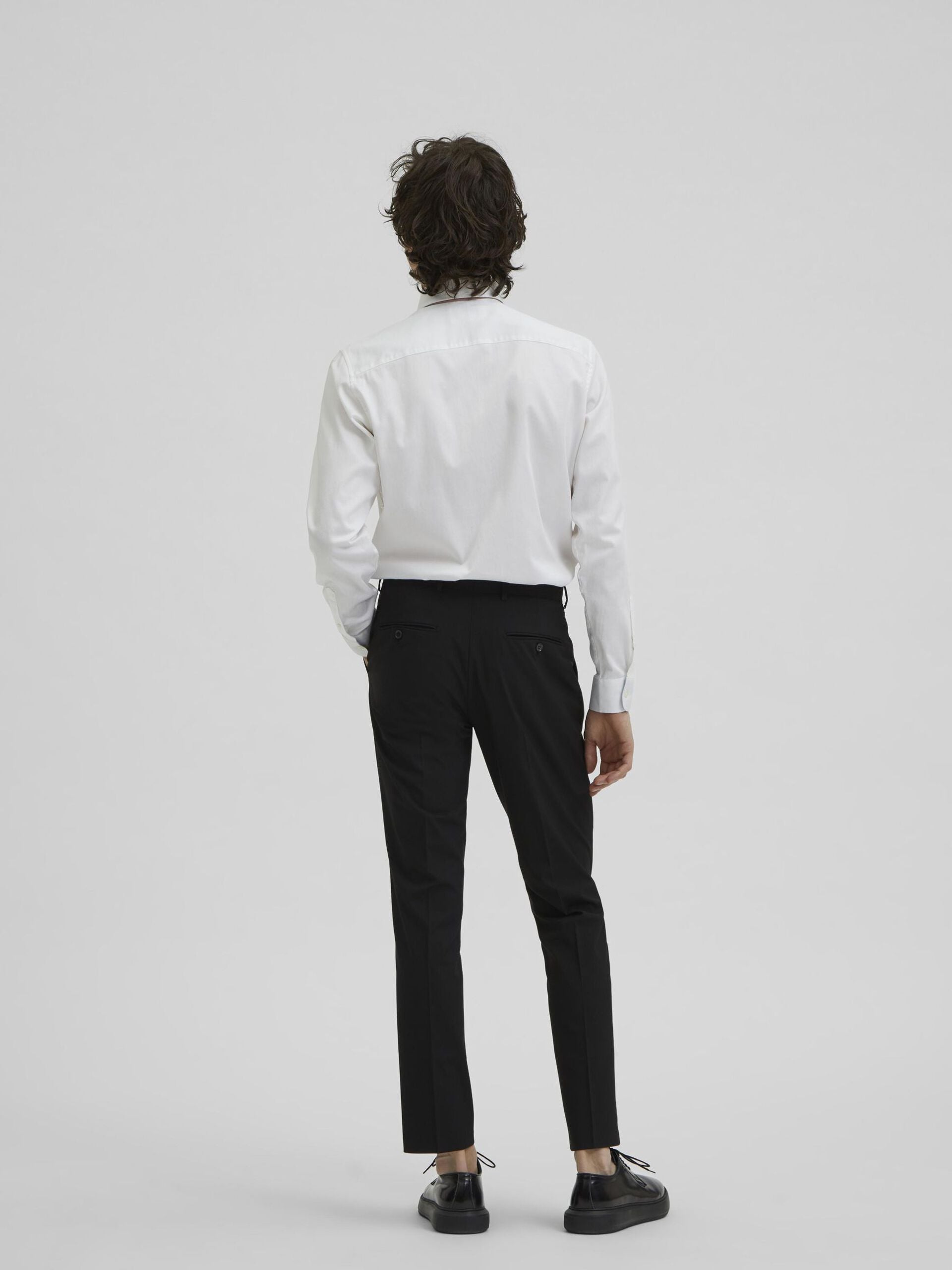 SELECTED | ANZUGHOSE - Slim Fit | schwarz