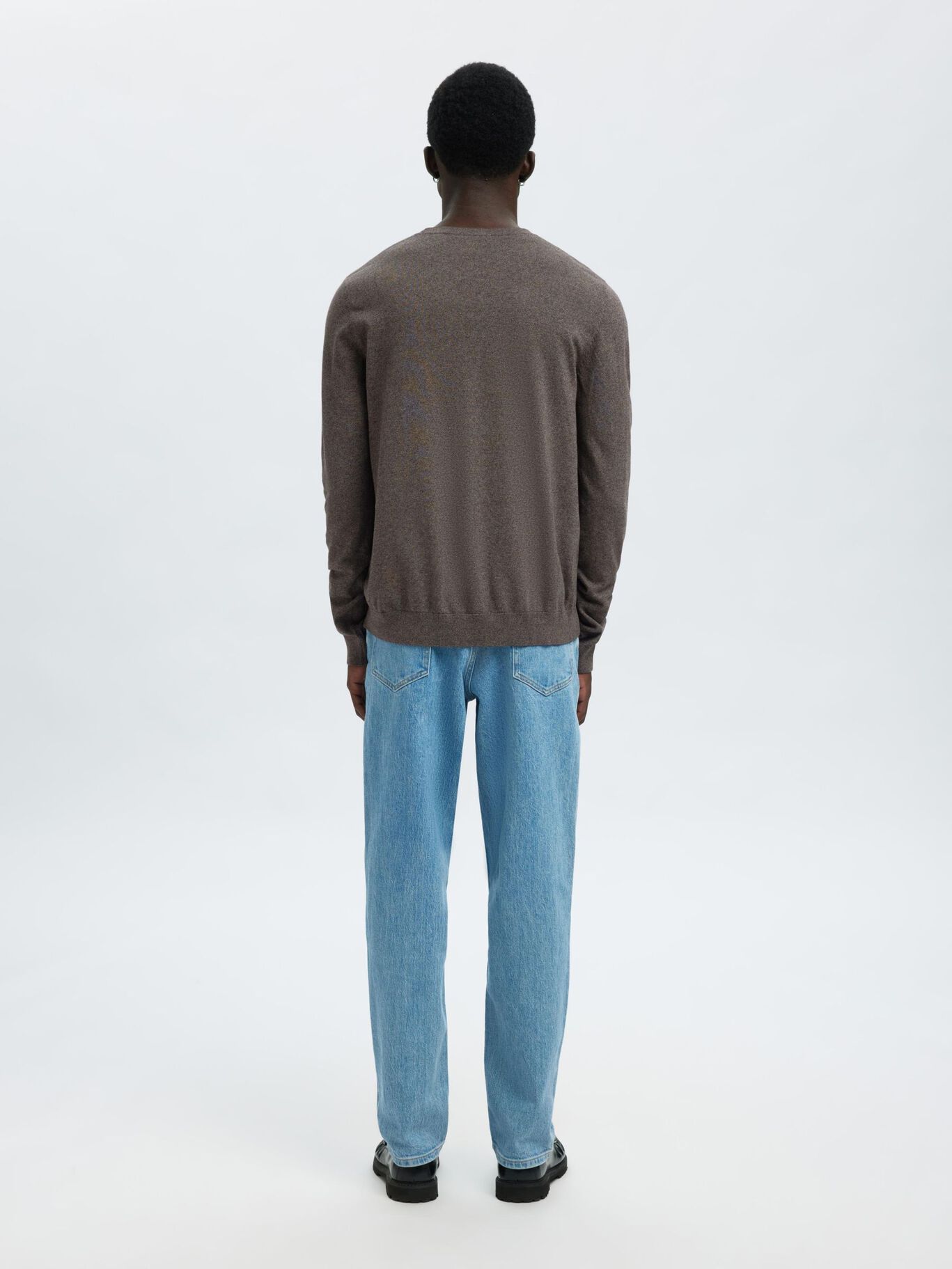 SELECTED | LANGARM STRICKPULLOVER BERG | Morel Twis
