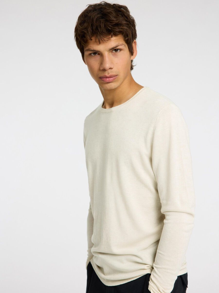 SELECTED | LONG SLEEVE SWEATER ROME | Dark Sapphires