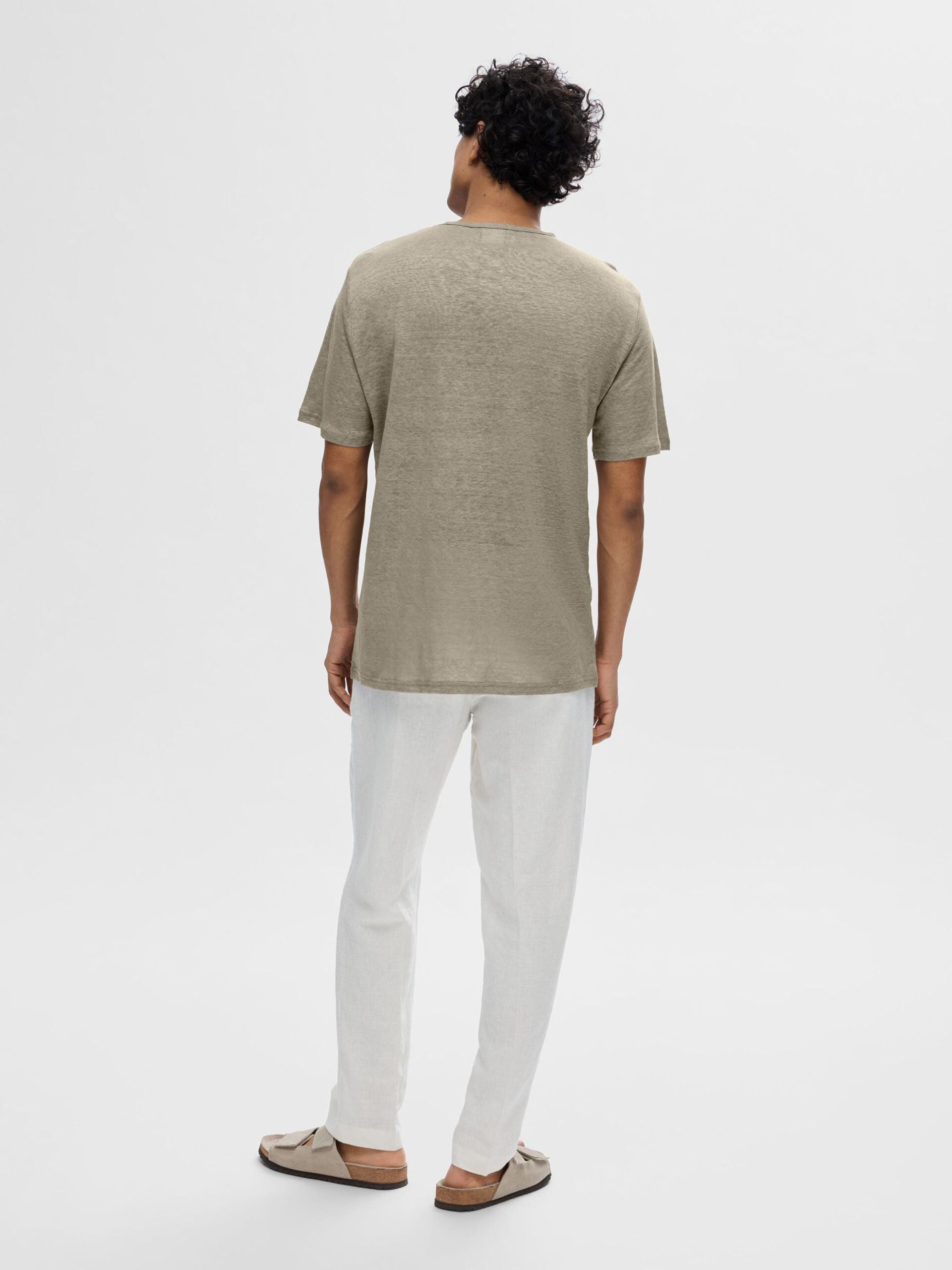 SELECTED | LEINEN T-SHIRT | Vetvier