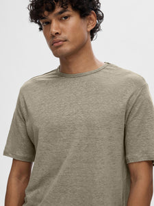 SELECTED | LEINEN T-SHIRT | Vetvier