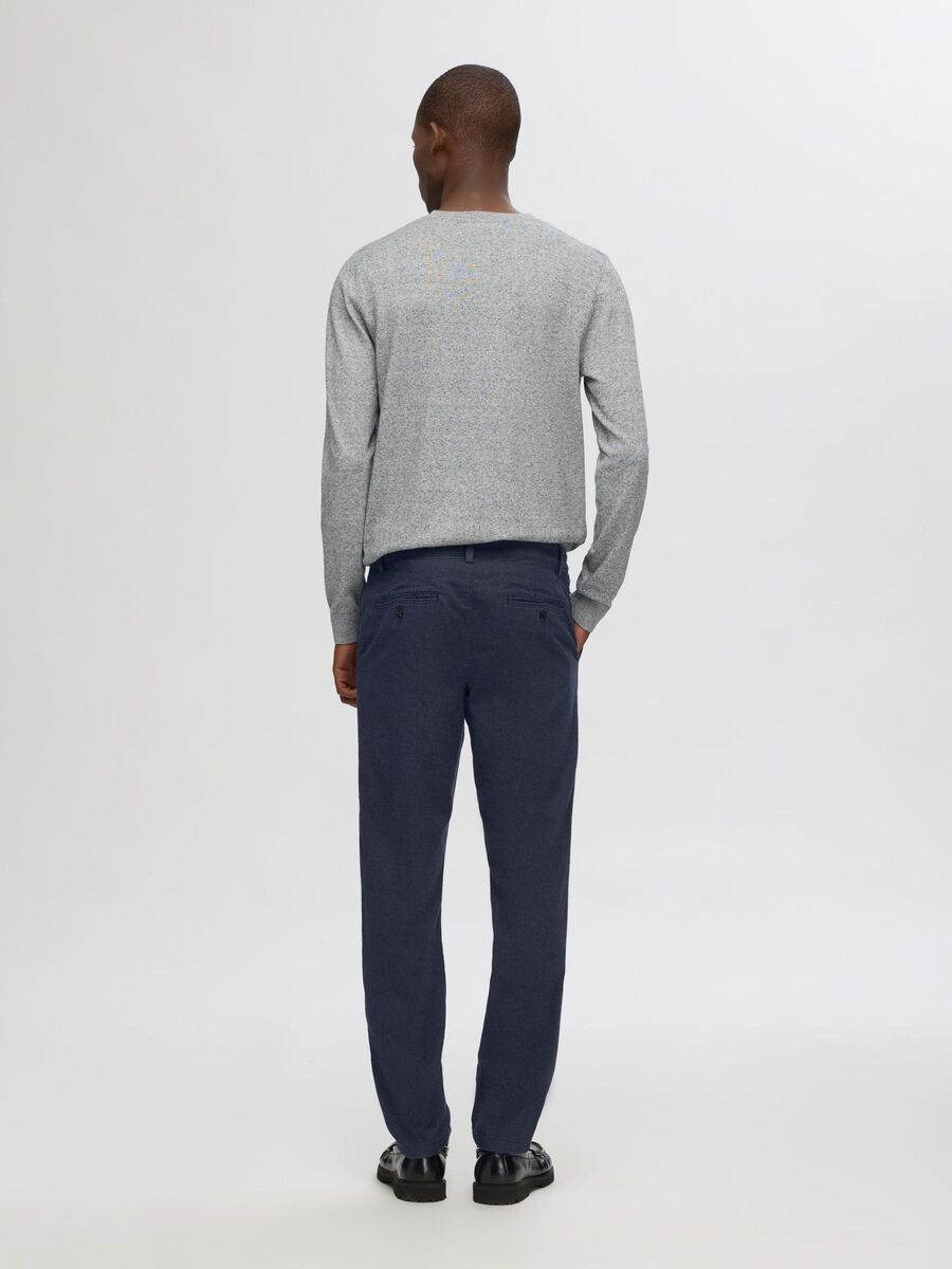 SELECTED | SLIM FIT BRUSHED CHINO | Darksaphire