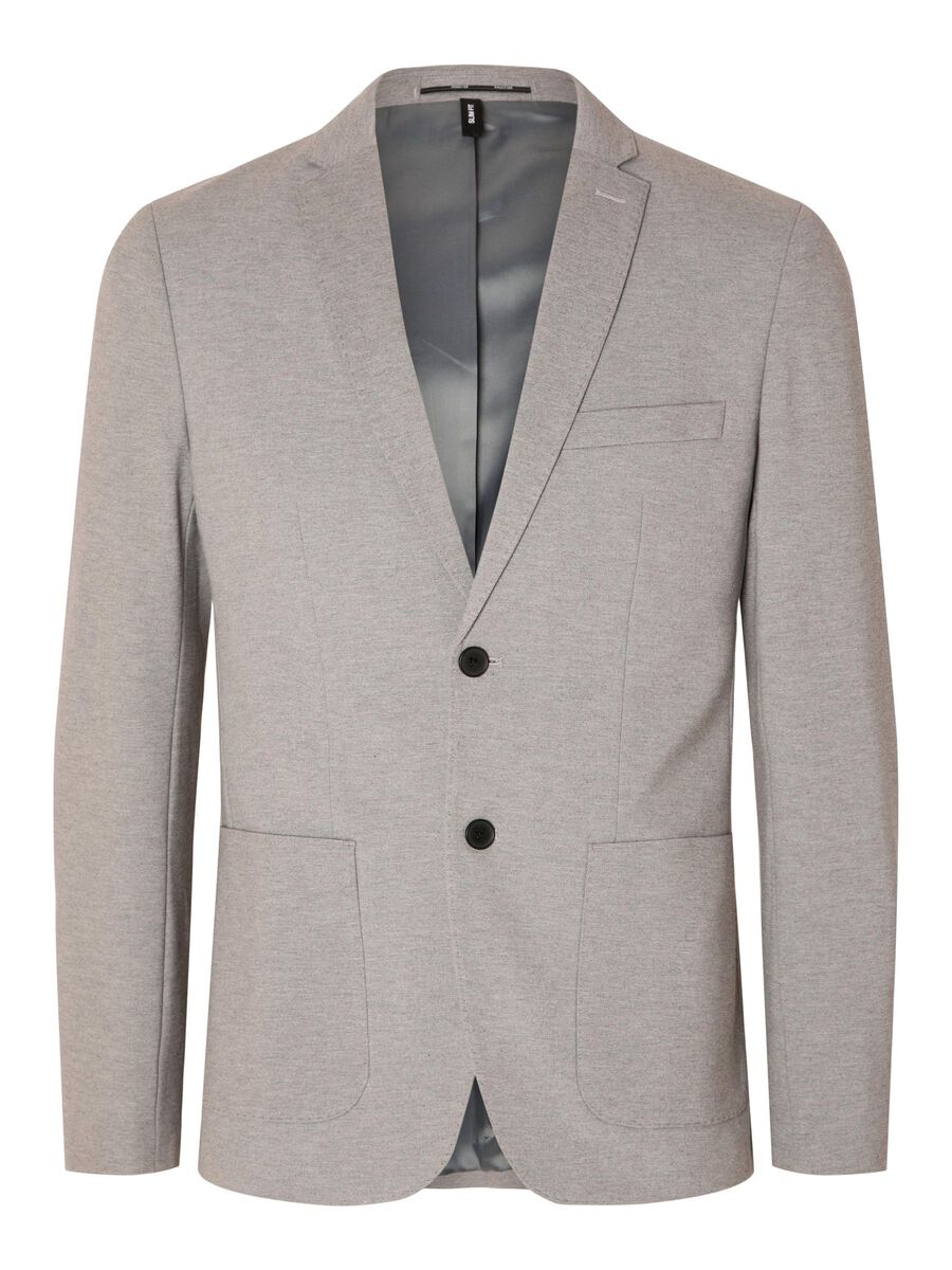 SELECTED | BLAZER - Slim Fit | Light grey melange