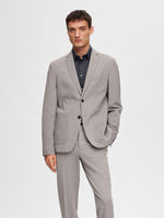 Lade das Bild in den Galerie-Viewer, SELECTED | BLAZER - Slim Fit | Light grey melange
