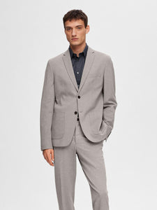 SELECTED | BLAZER - Slim Fit | Light grey melange