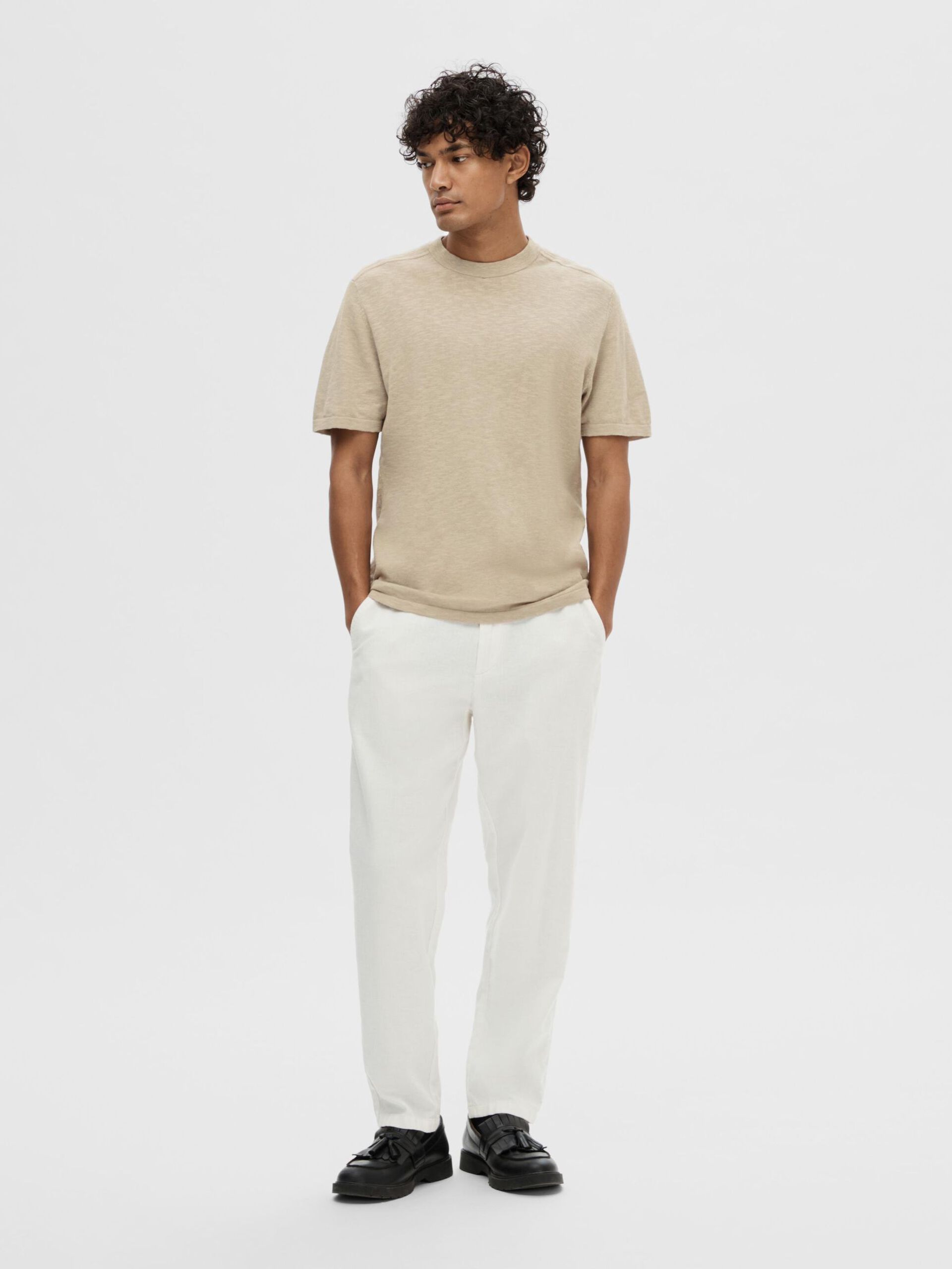 SELECTED | STRICK T-SHIRT | Pure cashmere