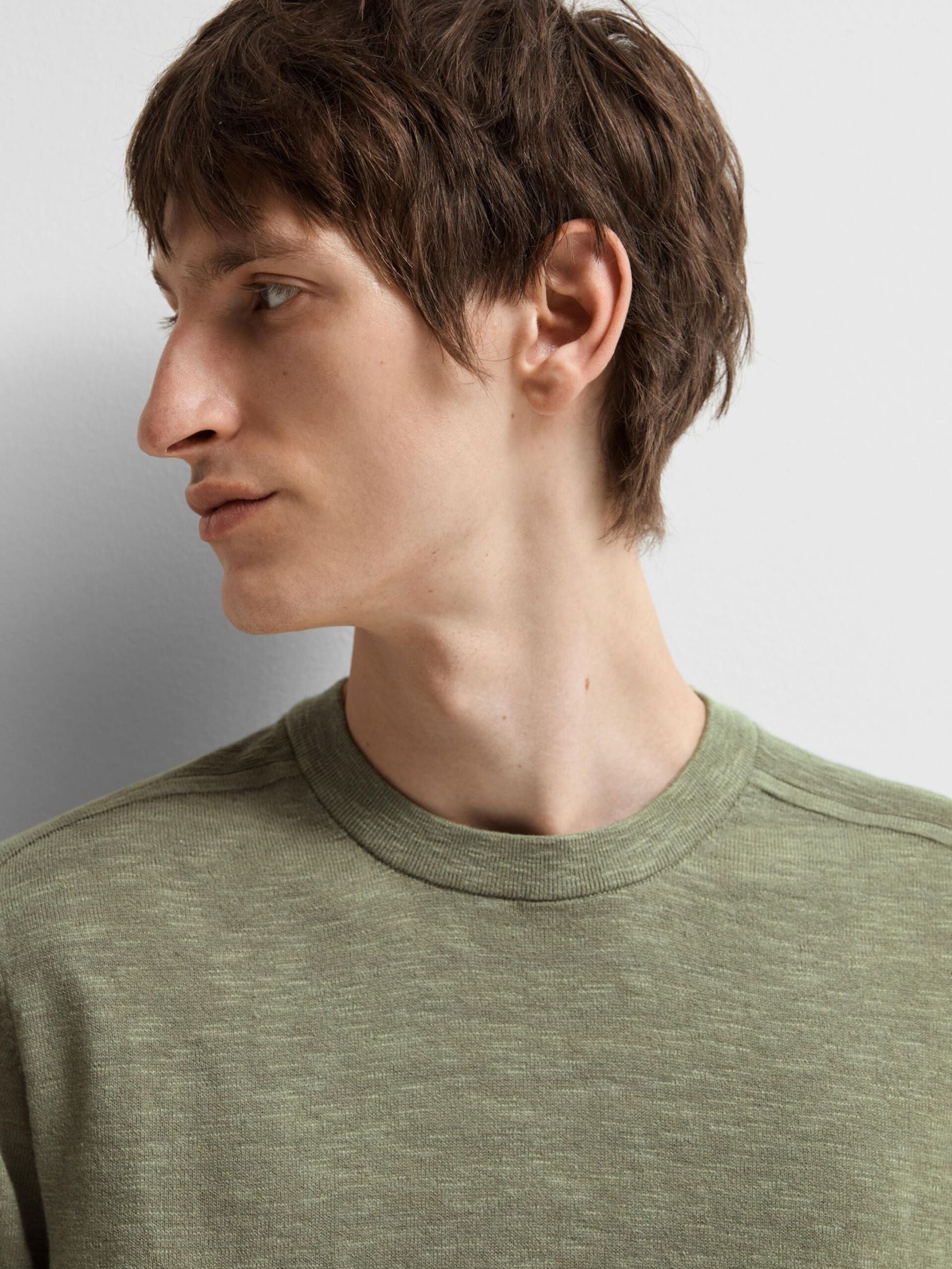 SELECTED | STRICK T-SHIRT | Vetvier