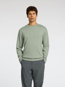 SELECTED | LONG SLEEVE SWEATSHIRT | Vetiver