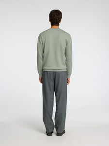 SELECTED | LONG SLEEVE SWEATSHIRT | Vetiver