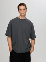 Lade das Bild in den Galerie-Viewer, SELECTED | OVERSIZED KURZARM T-SHIRT | Asphalt
