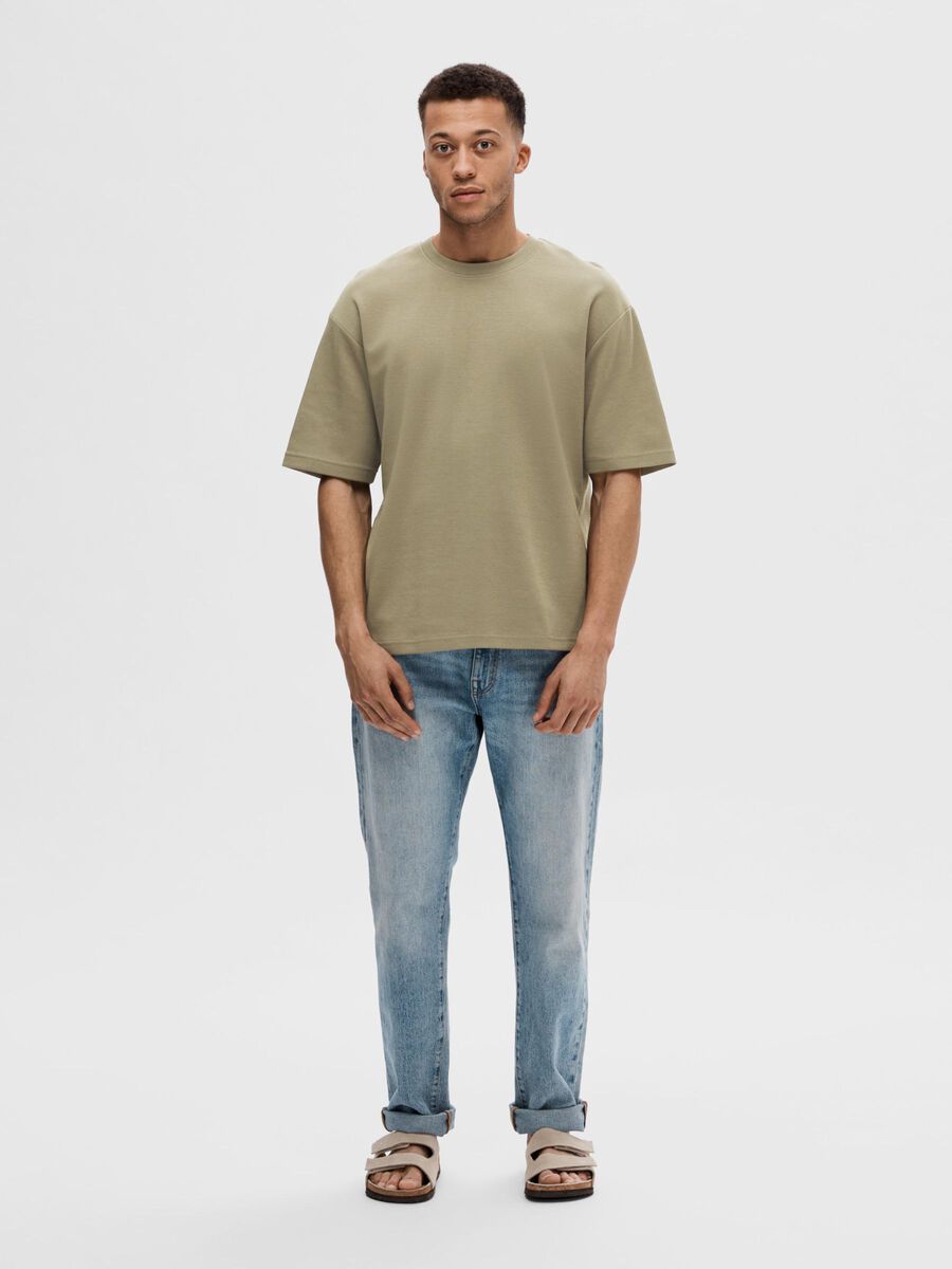 SELECTED | OVERSIZED KURZARM T-SHIRT | Vetvier