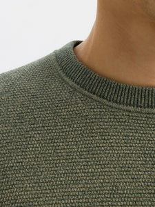 SELECTED | PULLOVER ROSS MIT RUNDHALSAUSSCHNITT | Deep Forest