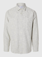 Lade das Bild in den Galerie-Viewer, SELECTED | TWILL OVERSHIRT | Egret
