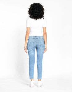 GANG | 94Amelie Cropped - Relaxed Fit | 7745 soft midblue