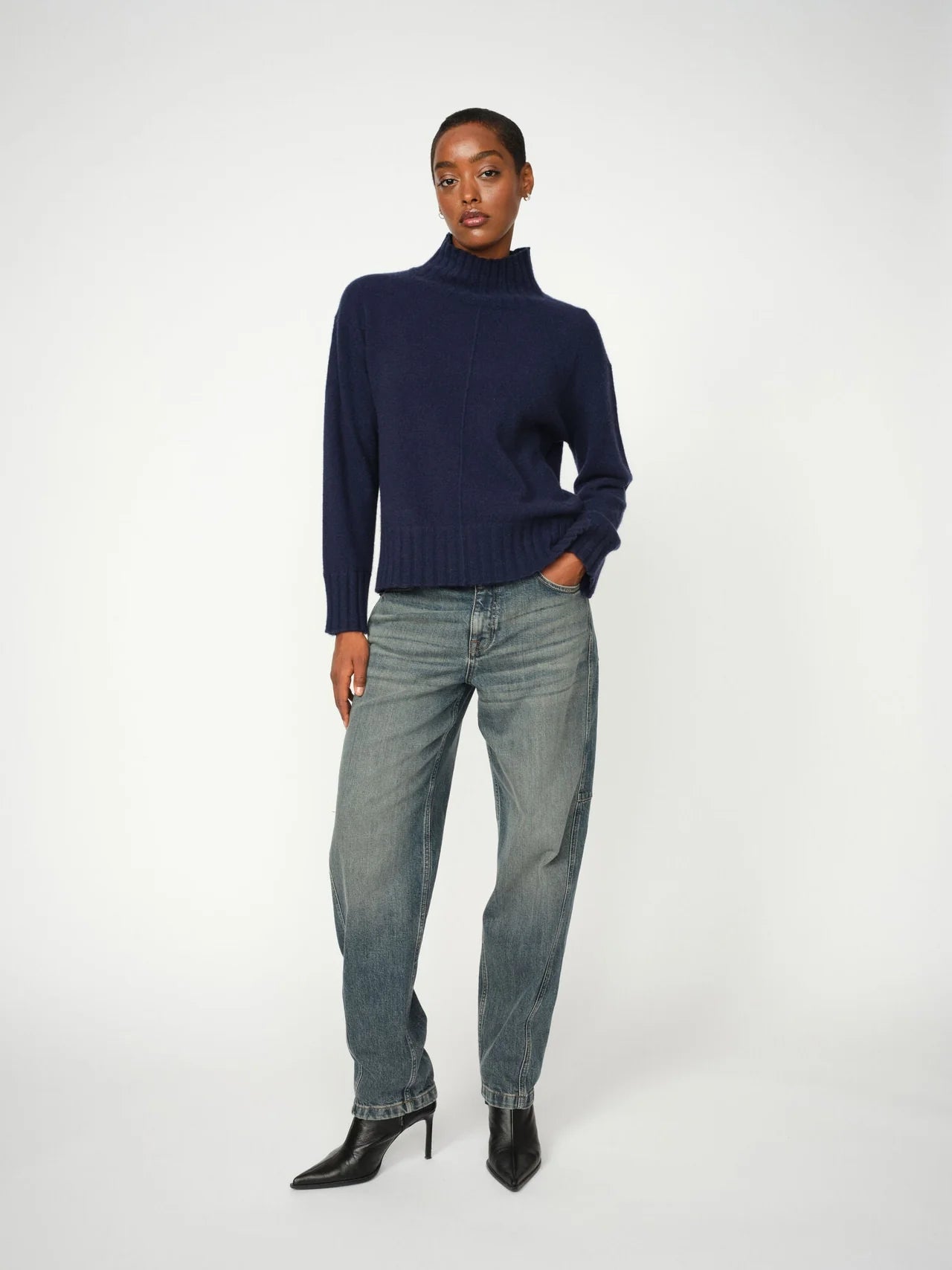 Mos Mosh | MMAymen Kyoto Jeans - Boyfriendl Fit | 401 Blue Ankle