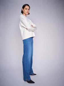 Mos Mosh | MMDara Deluxe Jeans - Wide Fit | 493 Mid Blue