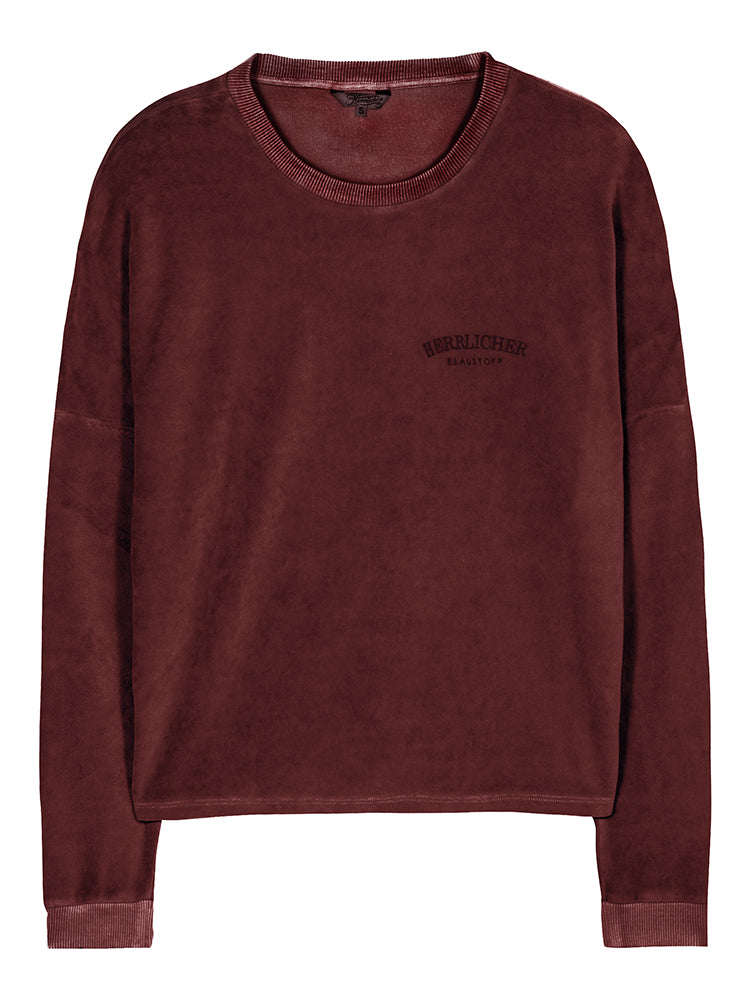 Herrlicher | Smila Nicki Sweatshirt | 24 bordeaux