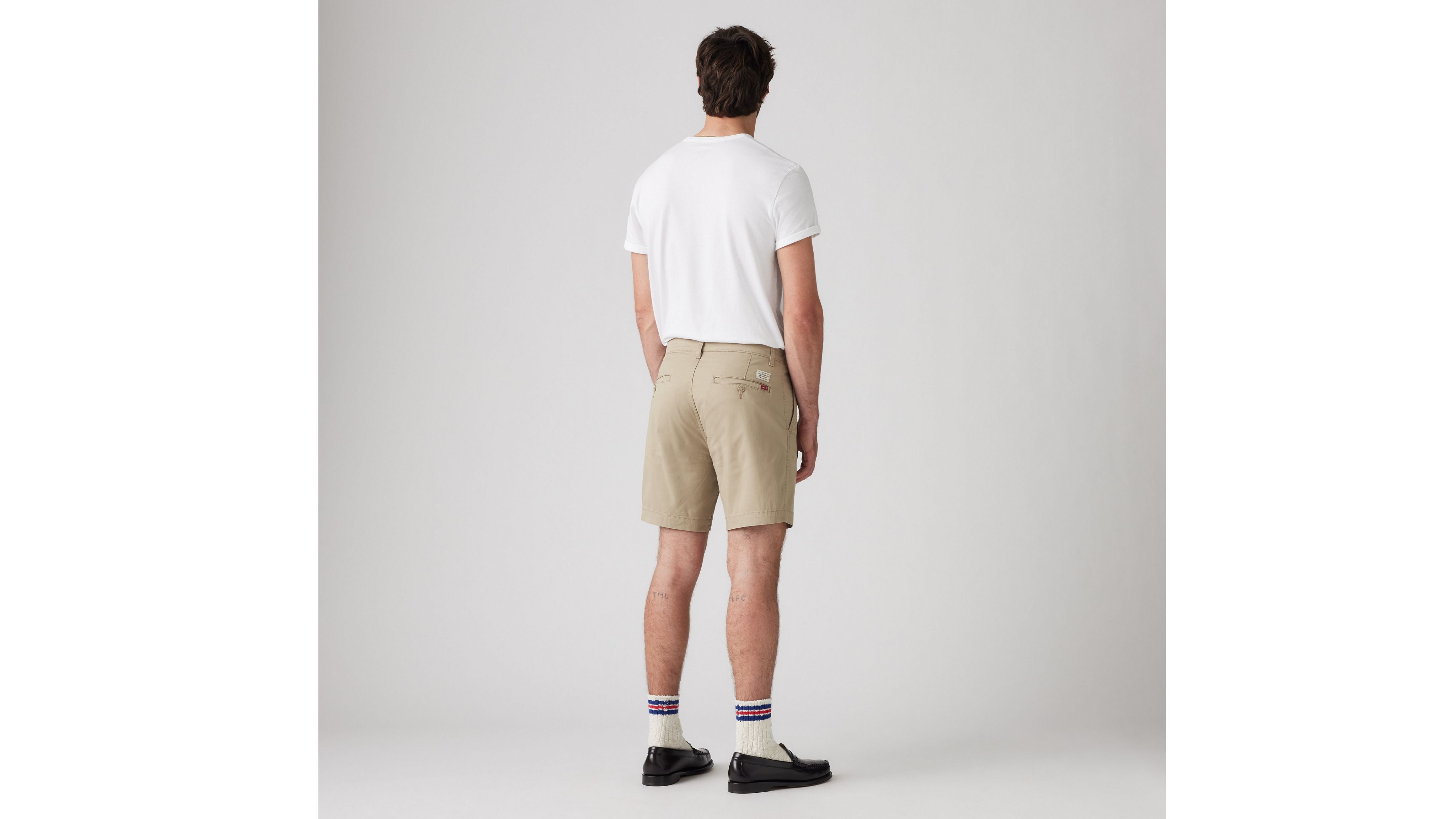 Levis | Chino Standard Cotton Linen Shorts | 0008 microsand