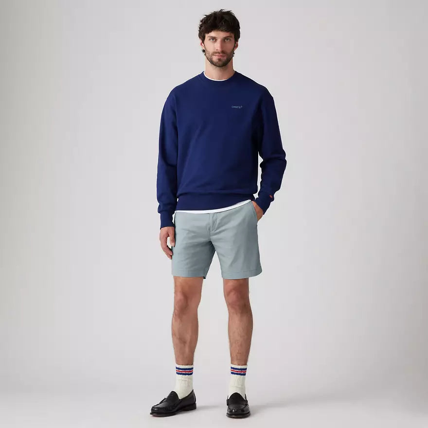 Levis | Chino Standard Cotton Linen Shorts | 0080 Steam blue
