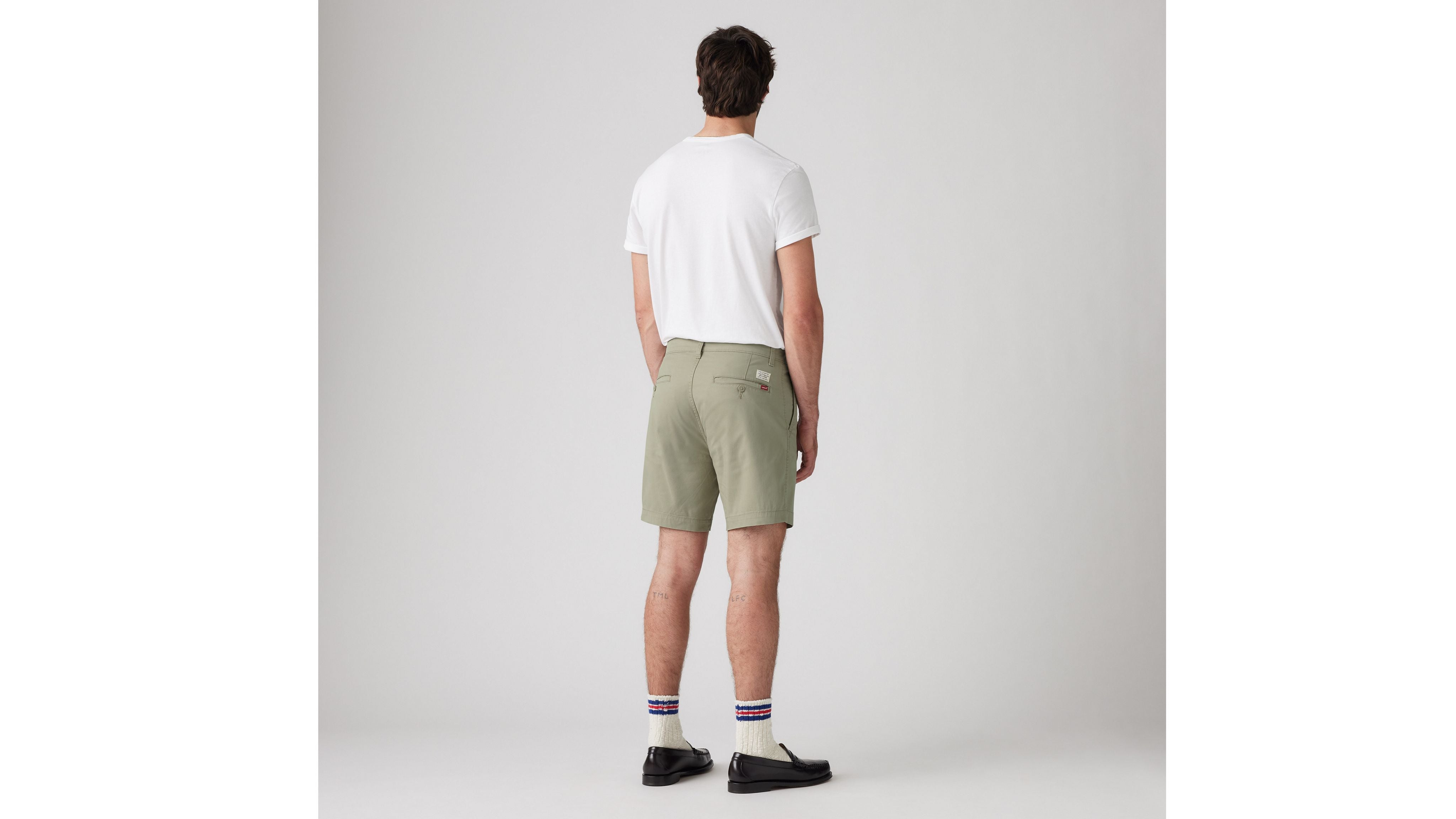 Levis | Chino Standard Cotton Linen Shorts | 0081 tidal