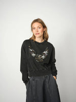 Load image into Gallery viewer, Mos Mosh | Cosette Deco Sweatshirt | 819 Phantom
