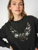 Load image into Gallery viewer, Mos Mosh | Cosette Deco Sweatshirt | 819 Phantom
