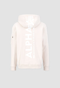 Alpha Industries | Back Print Hoody | 625 stream wht