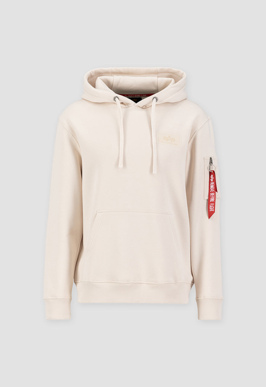 Alpha Industries | Back Print Hoody | 625 stream wht