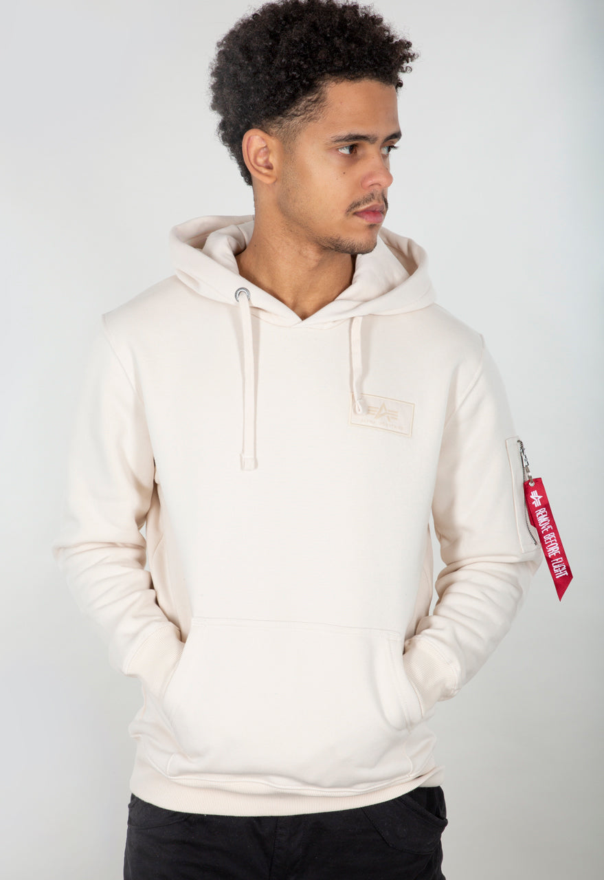 Alpha Industries | Back Print Hoody | 625 stream wht