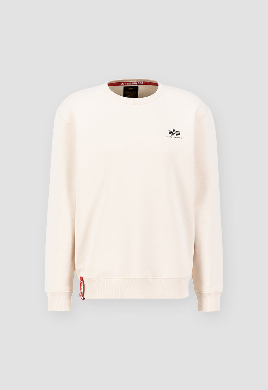 Alpha Industries | Basic Sweater Small Logo | 578 streamWhite