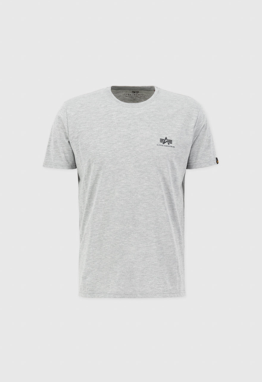 Alpha Industries | Basic T Small Logo | 17 grey heather