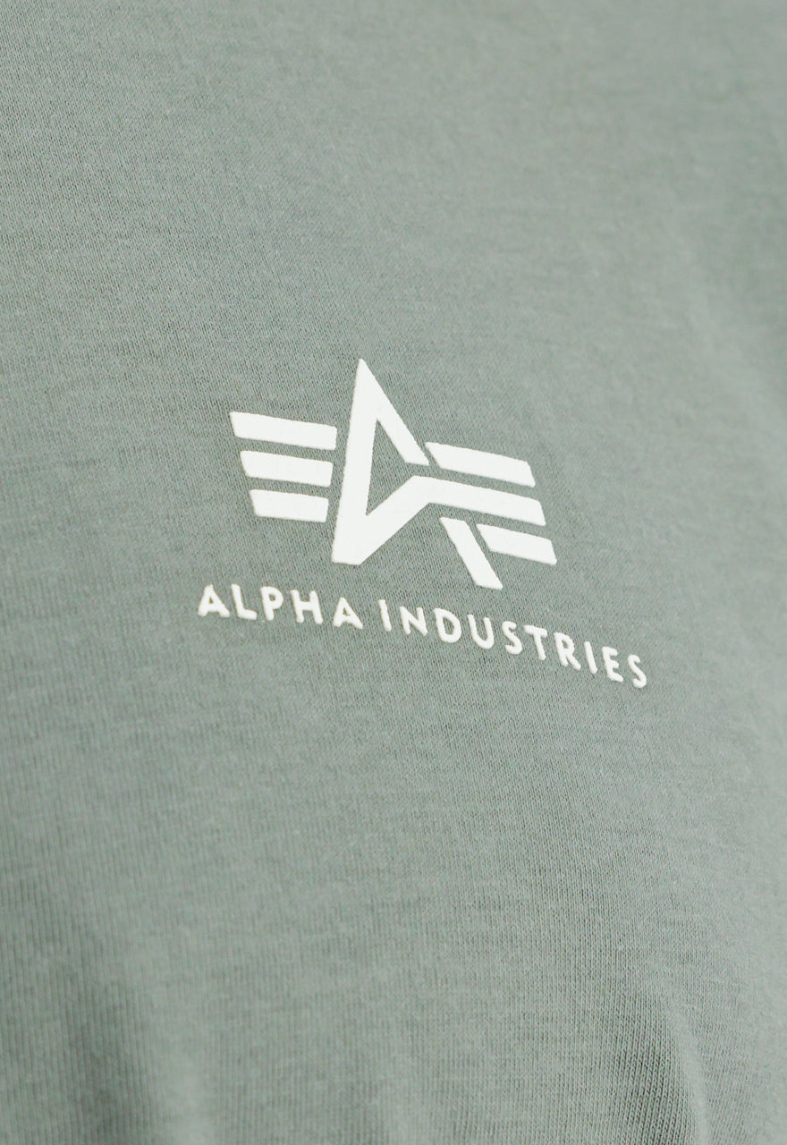 Alpha Industries | Basic T Small Logo | 432 vint. green
