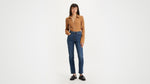 Load image into Gallery viewer, Levi&#39;s | 724 High Rise Straight Jeans | 0207 bw dark
