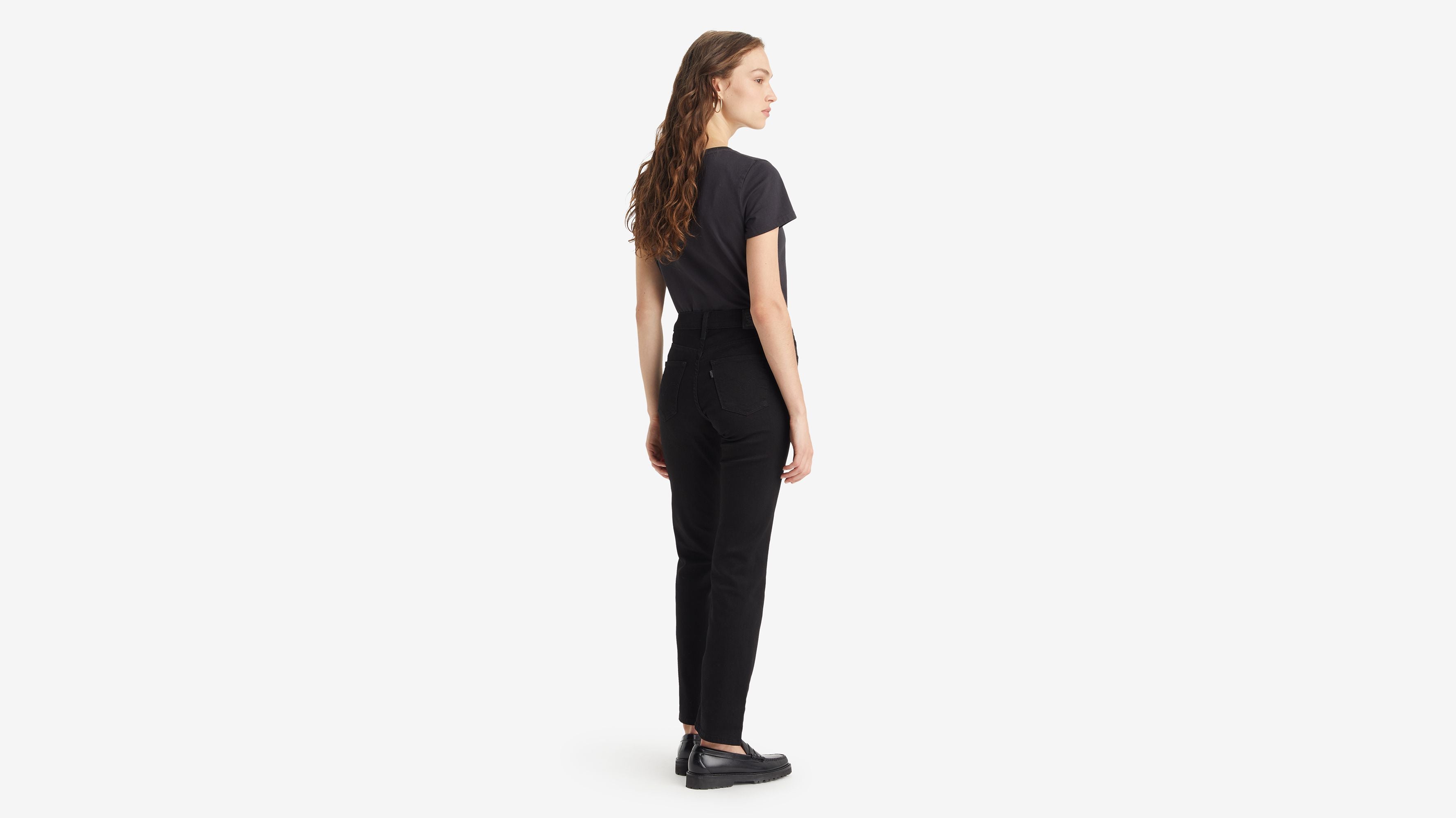 Levis | 314™ Shaping Straight Jeans | Black and black