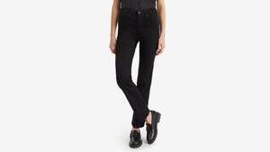 Levis | 314™ Shaping Straight Jeans | Black and black