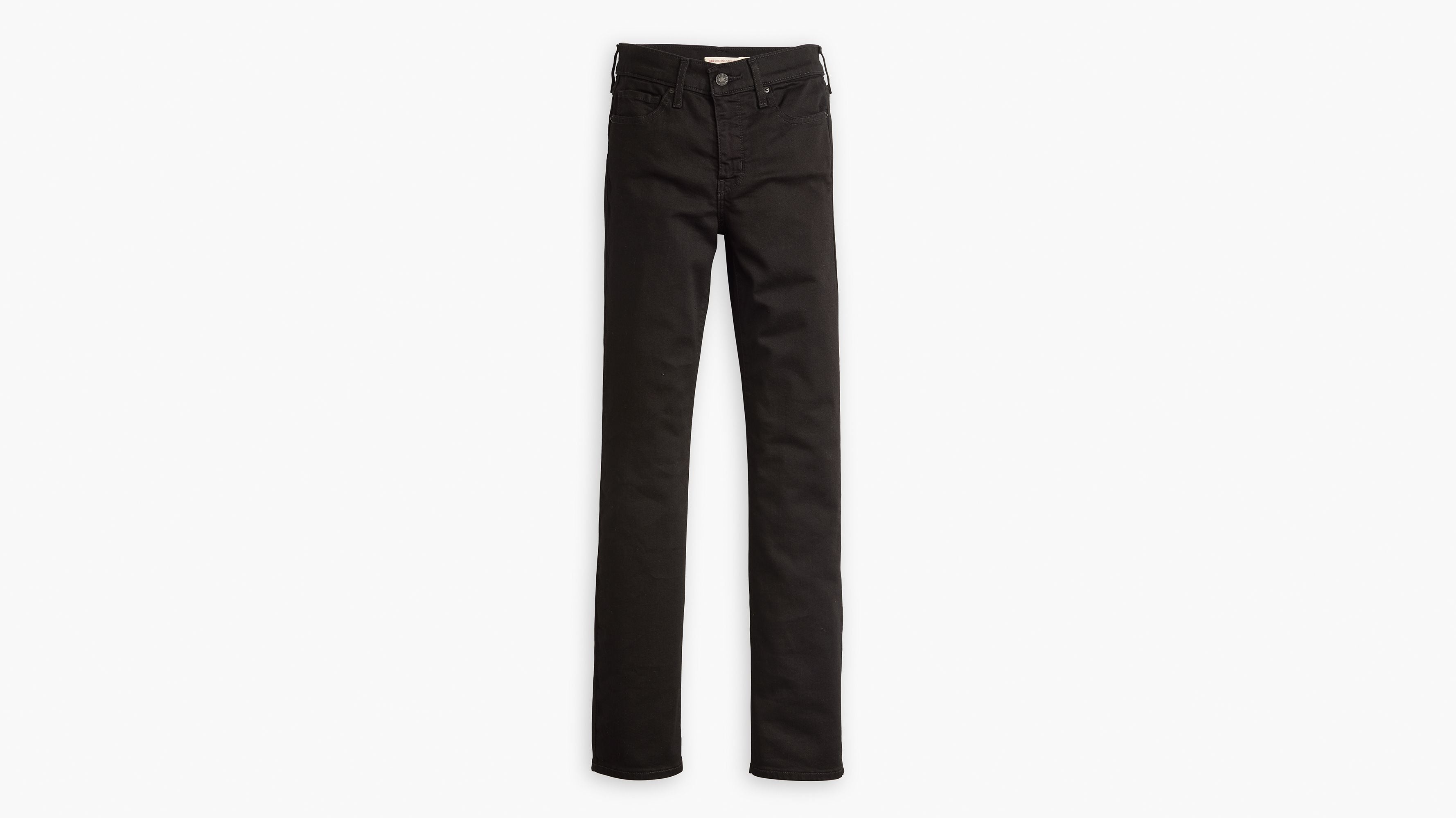 Levis | 314™ Shaping Straight Jeans | Black and black