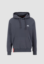 Lade das Bild in den Galerie-Viewer, Alpha Industries | Basic Hoody Small Logo  | 136 greyblack
