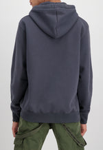 Lade das Bild in den Galerie-Viewer, Alpha Industries | Basic Hoody Small Logo  | 136 greyblack
