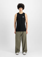 Load image into Gallery viewer, Alpha Industries | Small Logo Tank  | 03 black
