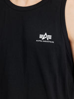 Load image into Gallery viewer, Alpha Industries | Small Logo Tank  | 03 black
