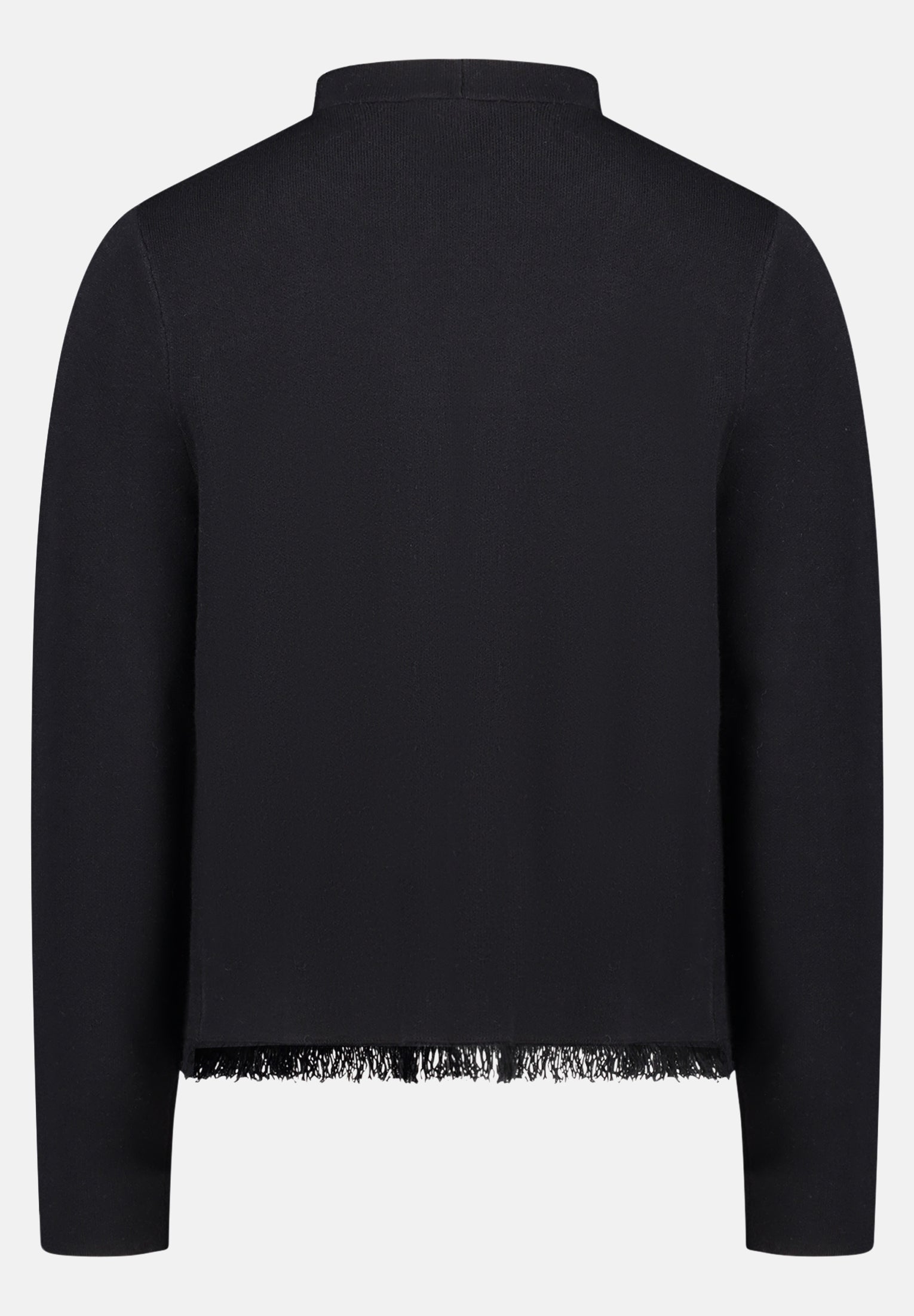 Cartoon | Casual-Strickjacke mit Fransen | 9045 Black