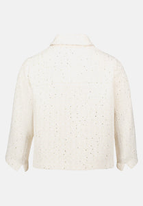 Cartoon |  Tweedblazer mit Taschen | 1815 Cream/Nature